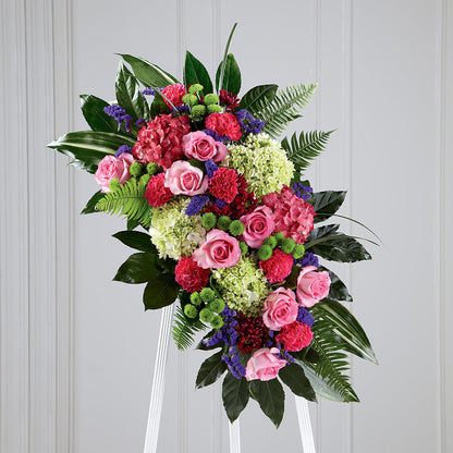 Refreshing Mix Standing Spray – WALTON FLORIST & GIFTS, Walton KY
