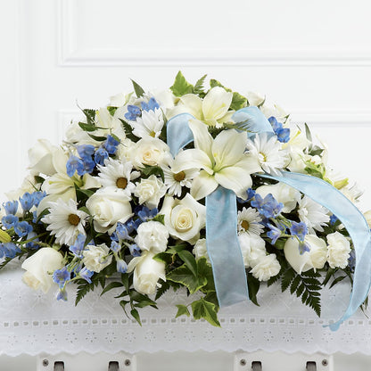 Tender Treasure Casket Spray – WALTON FLORIST & GIFTS, Walton KY