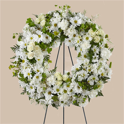 Faithful Wishes Wreath – WALTON FLORIST & GIFTS, Walton KY