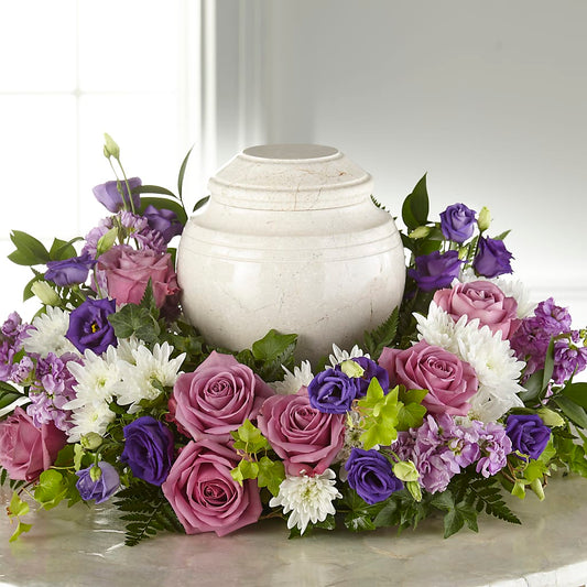 Blooming Sympathy Cremation Adornment – WALTON FLORIST & GIFTS, Walton KY