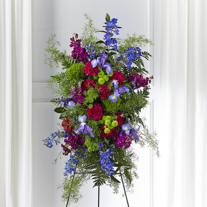 Heavenly Skies Standing Spray – WALTON FLORIST & GIFTS, Walton KY
