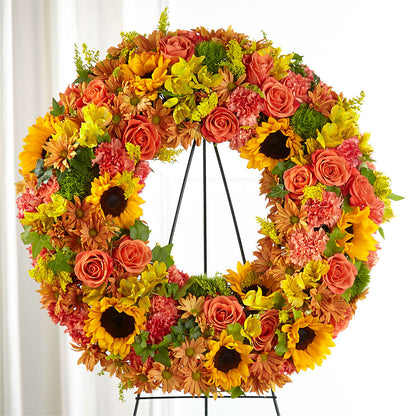 Autumnal Memories Wreath (Standard) – WALTON FLORIST & GIFTS, Walton KY