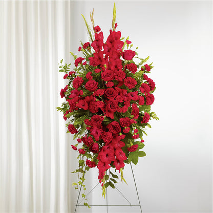 From the Heart Standing Spray – WALTON FLORIST & GIFTS, Walton KY