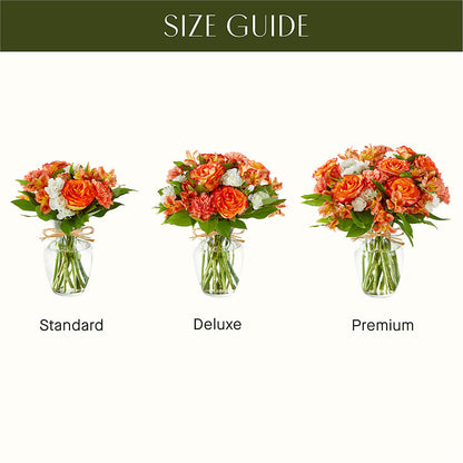 Apricot Glow Bouquet – WALTON FLORIST & GIFTS, Walton KY