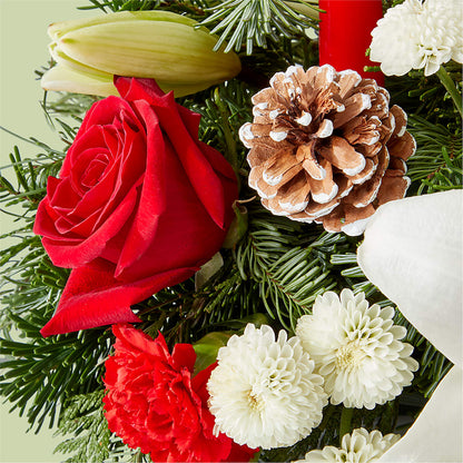 Seasonal Festivities Centerpiece – WALTON FLORIST & GIFTS, Walton KY