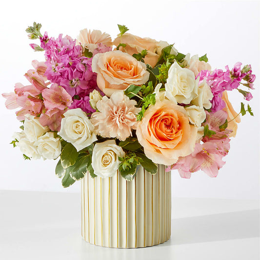 Paradise Bouquet with Ivory Vase – WALTON FLORIST & GIFTS, Walton KY