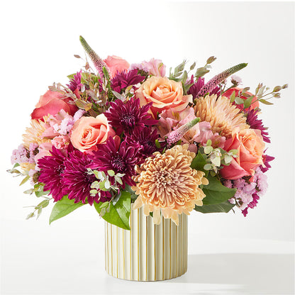 Berry Cobbler Bouquet with Ivory Vase – WALTON FLORIST & GIFTS, Walton KY