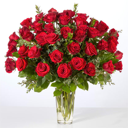 Forever Yours Fifty Stem Red Rose Bouquet – WALTON FLORIST & GIFTS, Walton KY