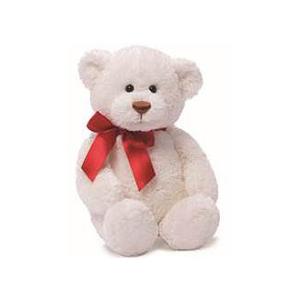 White Plush Bear – WALTON FLORIST & GIFTS, Walton KY