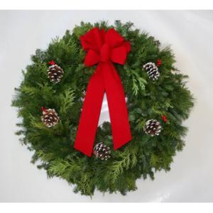 Fresh Christmas Wreath