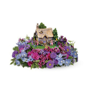 Teleflora Kinkade Easter Collectable Home