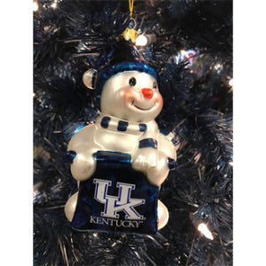 UK Snowman Ornament